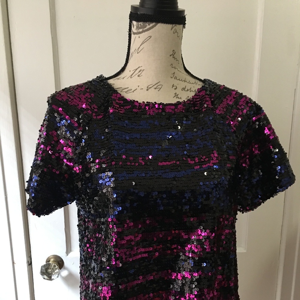 SOLD!!!!! Sanctuary Sequined Top NWT